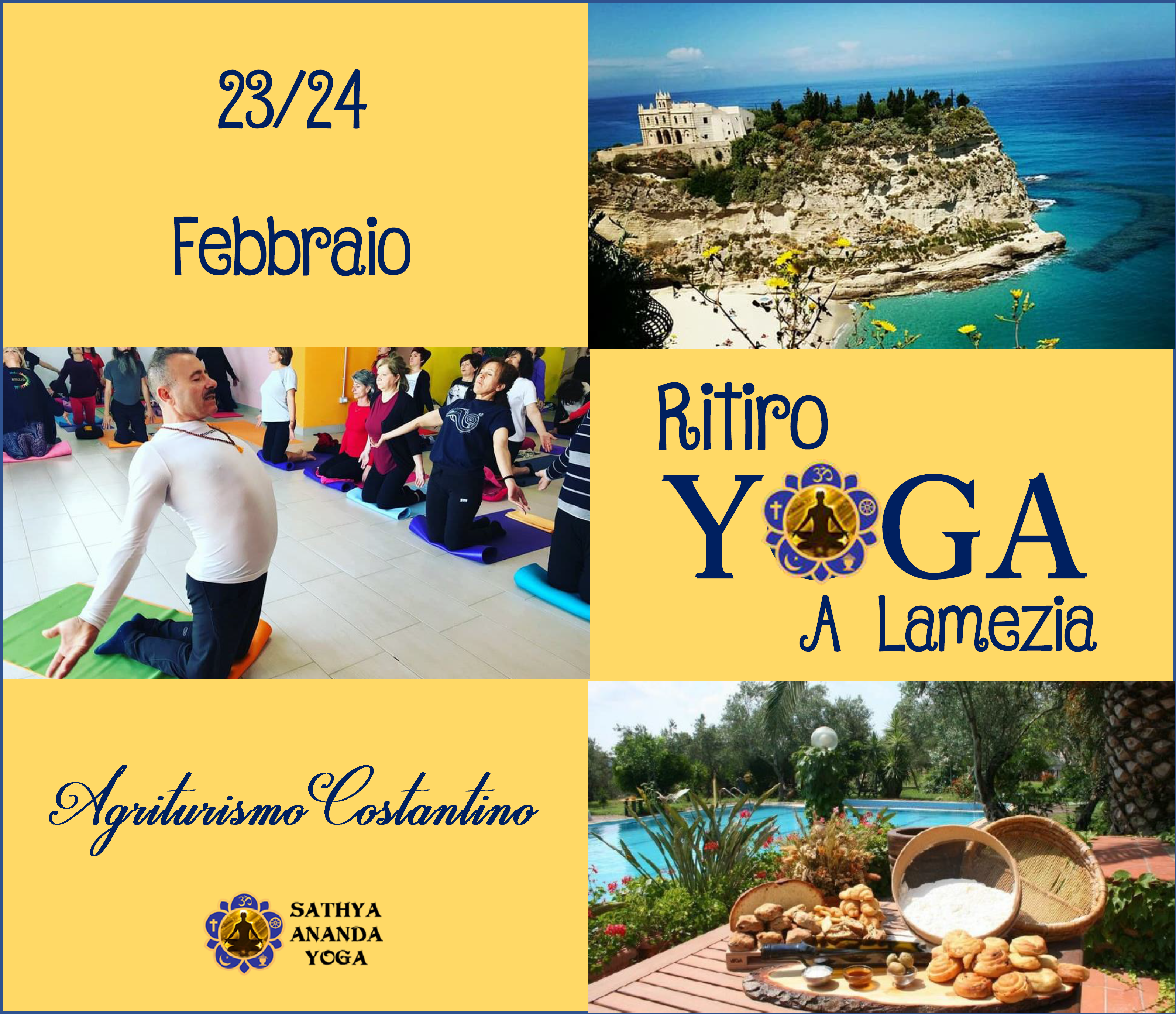 Ritiro YOGA a LAMEZIA TERME - I 5 Corpi